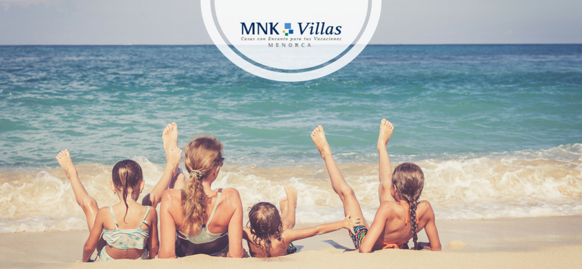 villas en Menorca con piscina privada para toda la familia