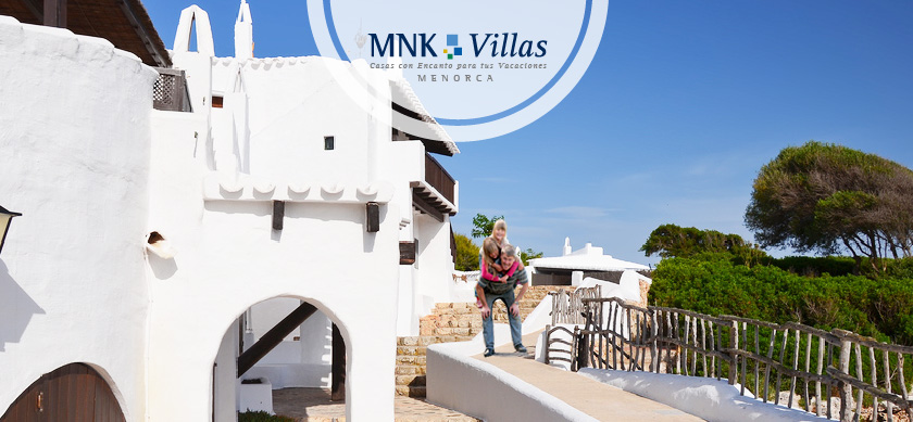 villas para familias en Menorca